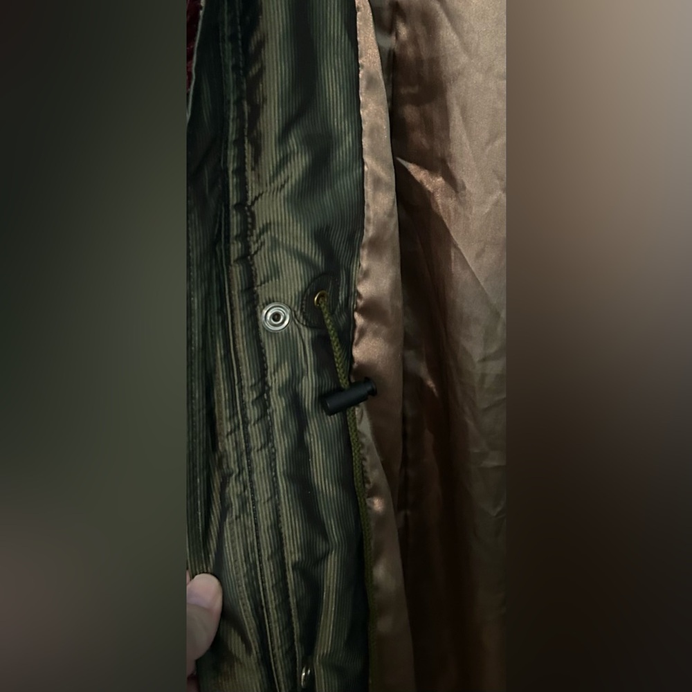 Descente Green Long Winter Jacket - Picture 12 of 12